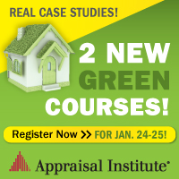 Appraisal Institute: Two New Green Courses