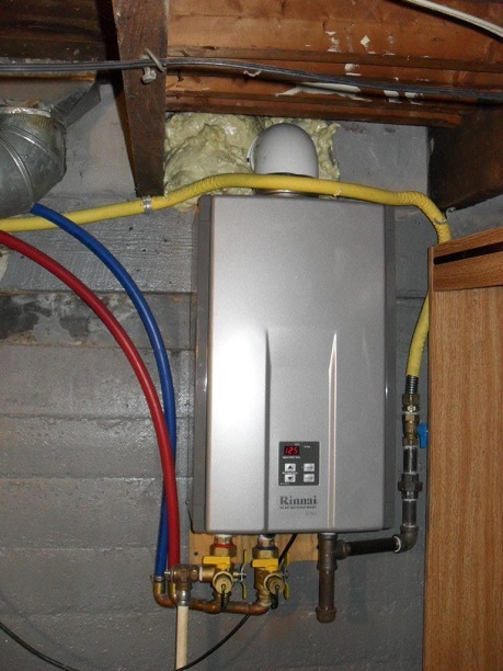 tankless water heater