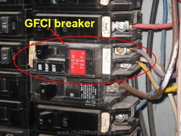 GFCI breaker, Home Inspectors, Electrical Systems