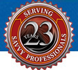 23 years serving professionals